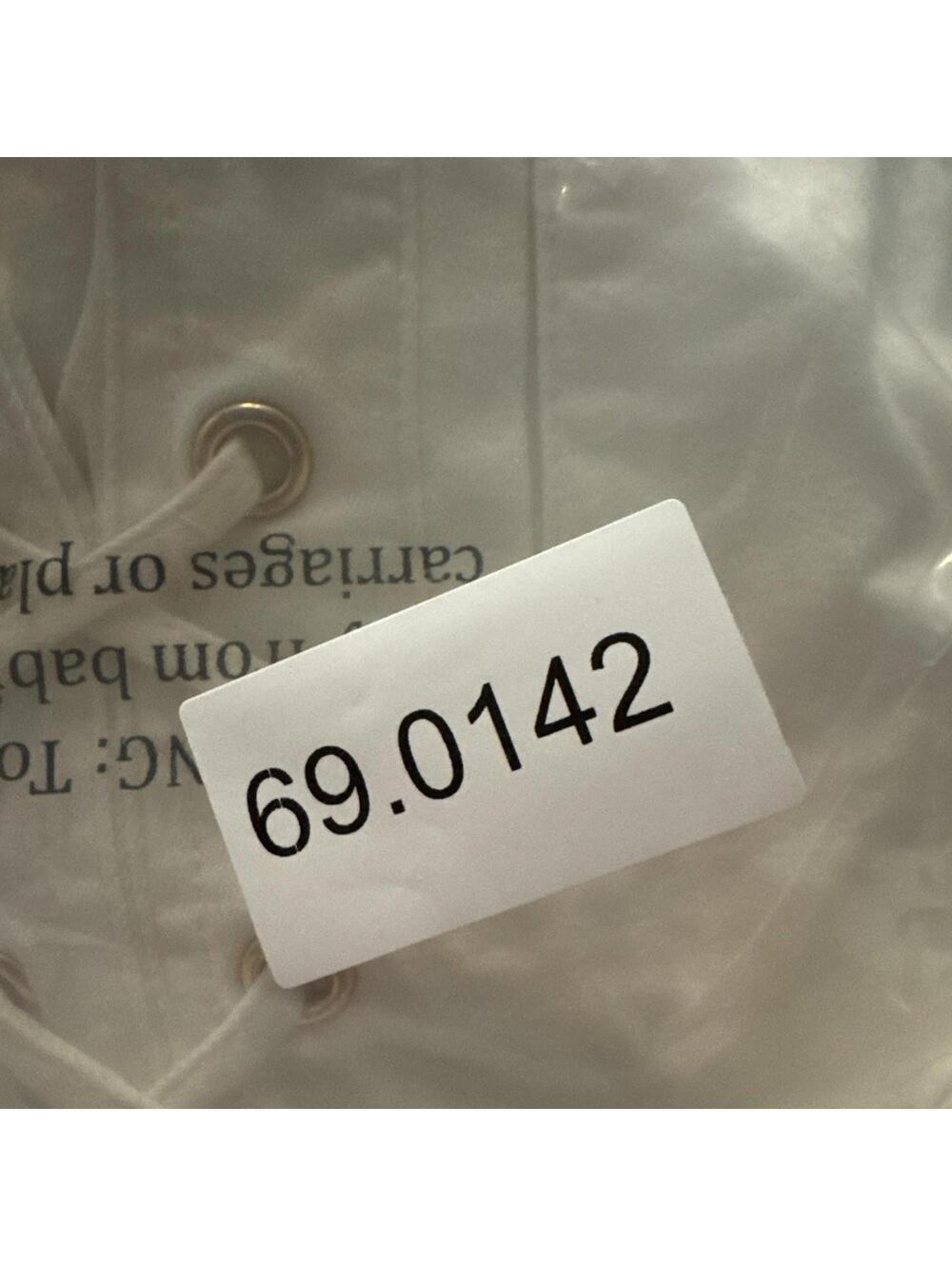 WHBM Women’s Grommet Detail Trucker White Jacket Size M $160 - Picture 7 of 7